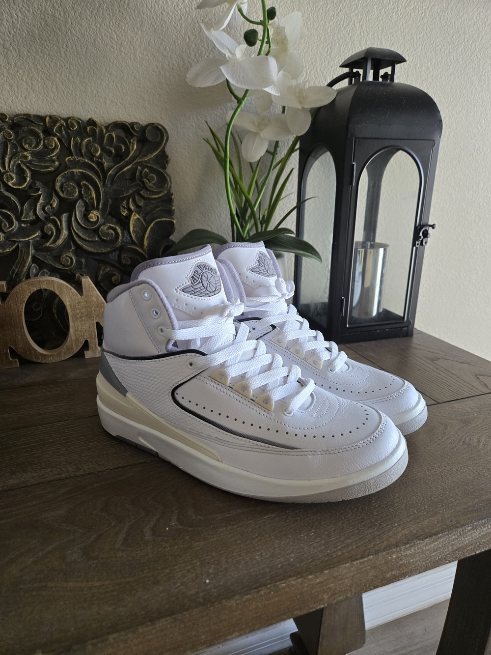 Jordan 2 White Size 5.5Y Or 7W